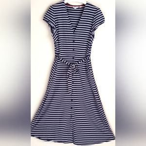 Boden Jersey striped long dress